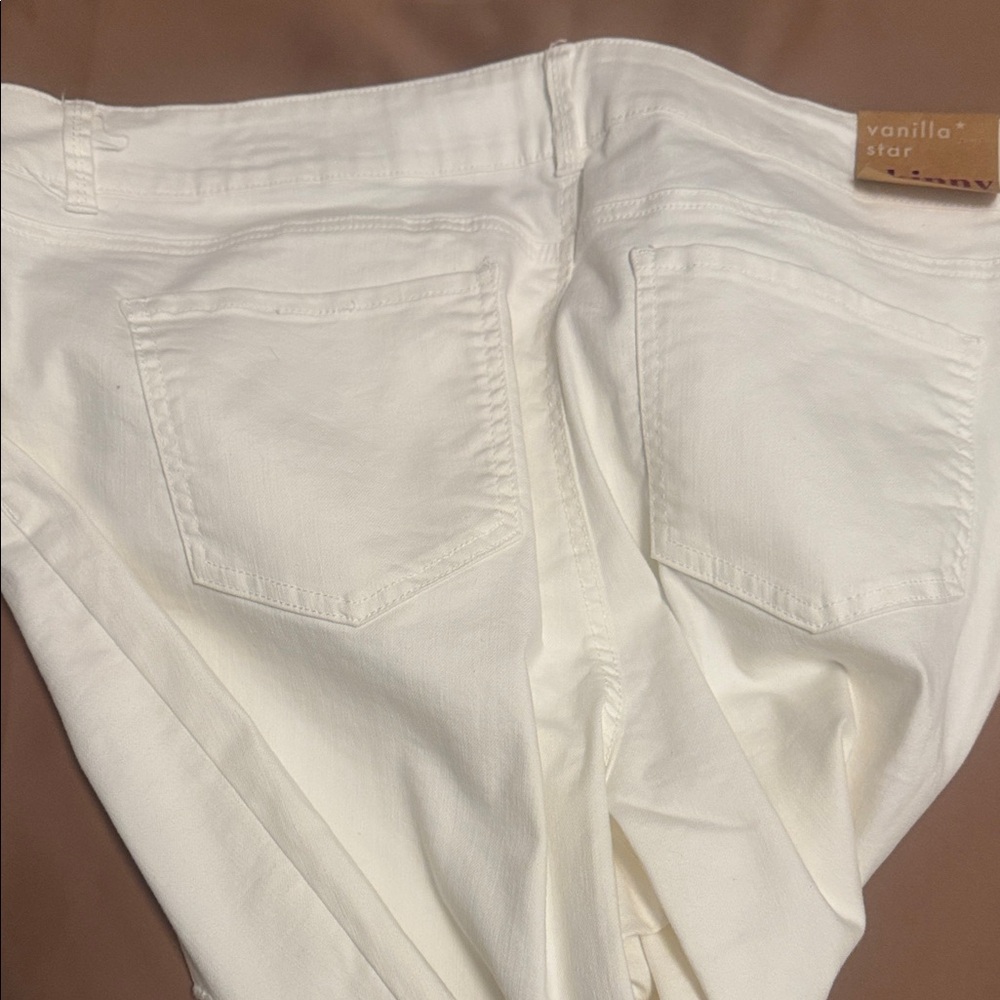 Vanilla Star Women's White Skinny Jeans - Picture 8 of 9